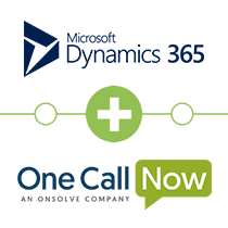 Dynamics 365 to One Call Now